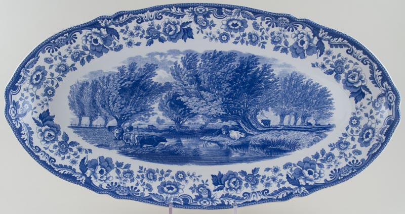 Fish Platter Rural Scenes c2003